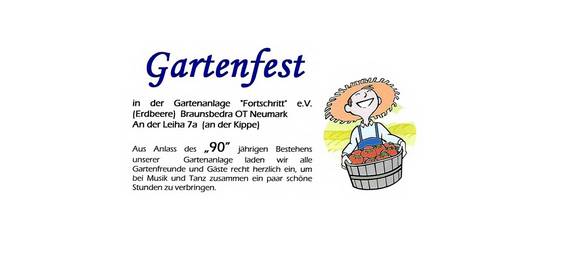 90 Jahre Gartenfest in der Gartenanlage 'Fortschritt' e.V.